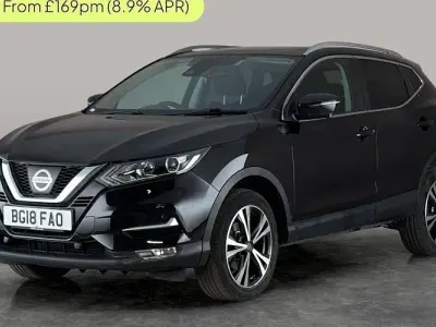 Used Nissan Qashqai N-Connecta 116 HP (85 kW) 2018 Black SUV