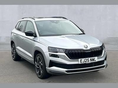 Used Skoda Karoq SportLine 147 HP (108 kW) 2025 Silver SUV
