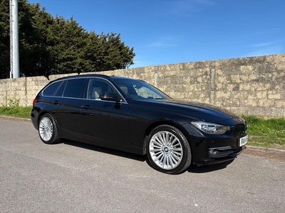 Used BMW 320 Luxury Line 2014 Black Estate