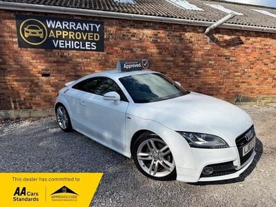 Begagnad Audi TT S-Line 2013 Vit Sportkupé