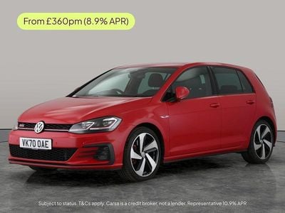 Red Used 2020 VW Golf VII GTI Hatchback | £20,603 (Good price)
