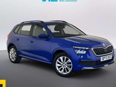 Begagnad Skoda Kamiq SE 95 HK (69 kW) 2023 Blå SUV