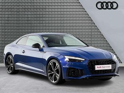 Used Audi A5 Black Edition 148 HP (108 kW) 2024 Blue Coupe