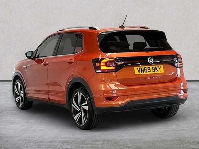 Used VW T-Cross R-line 115 HP (84 kW) 2019 Orange SUV