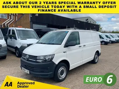 Used VW T6.1 Startline 102 HP (75 kW) 2019 White Van
