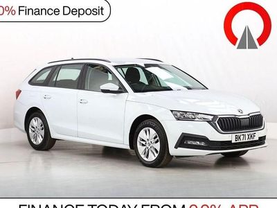 Begagnad Skoda Octavia SE Technology 110 HK (80 kW) 2022 Vit Kombi