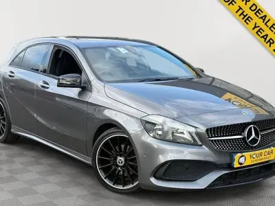 Used Mercedes A200 Executive 136 HP (100 kW) 2018 Grey Hatchback