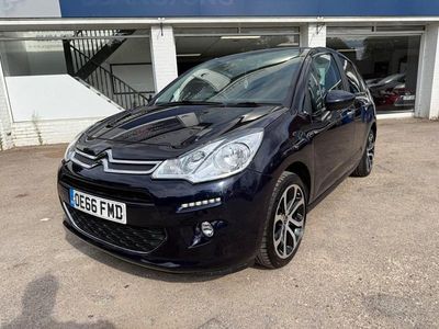 Used Citroën C3 Platinum 82 HP (60 kW) 2016 Blue Hatchback