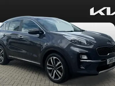 Used Kia Sportage 177 HP (130 kW) 2019 Grey SUV