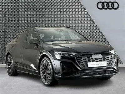 Used Audi Q8 e-tron Advanced 300 kW (408 HP) 2023 Black SUV