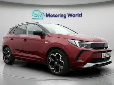 Used Vauxhall Grandland X Ultimate 131 HP (96 kW) 2023 Red SUV
