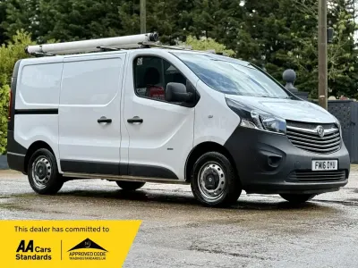 Used Vauxhall Vivaro S 2016 White