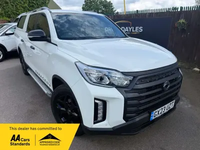 Used SsangYong Musso 187 HP (137 kW) 2023 White Pickup