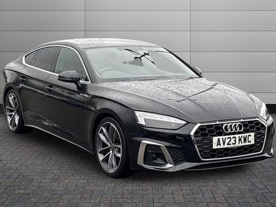 Used Audi A5 S-Line 163 HP (119 kW) 2023 Mythos black Coupe