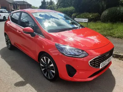 Used Ford Fiesta Titanium X 2023 Red Hatchback