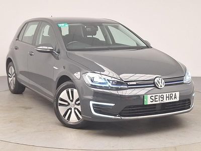 Usado VW e-Golf 99 kW (135 HP) 2019 Cinzento Citadino