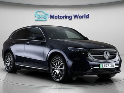 Used Mercedes EQC400 AMG line 300 kW (408 HP) 2022 Blue SUV
