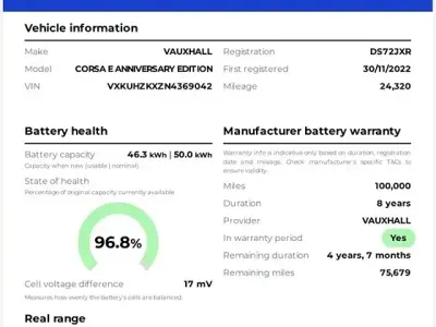Usado Vauxhall Corsa-e