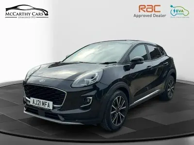 Usado Ford Puma Titanium 123 HP (90 kW) 2021 Preto SUV