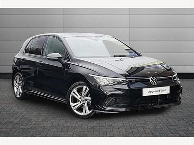 Used VW Golf VIII R-line 150 HP (110 kW) 2022 Black Hatchback