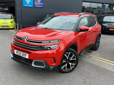 Używany Citroën C5 Aircross Flair 127 KM (93 kW) 2021 Czerwony SUV