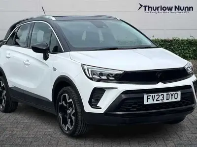 Used Vauxhall Crossland Ultimate 131 HP (96 kW) 2023 White SUV