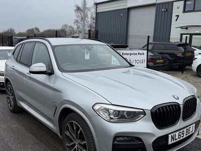 Silver Used 2019 BMW X3 M Sport SUV | £23,488 (Fair price)