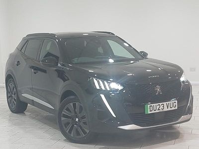 Used Peugeot e-2008 Premium 100 kW (136 HP) 2023 Black SUV