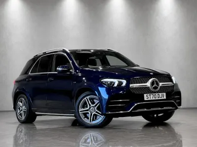Used Mercedes GLE350 de AMG line 2020 Blue SUV