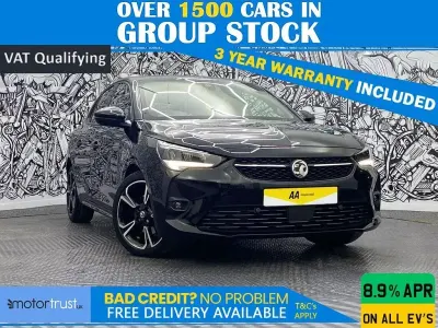 Usado Vauxhall Corsa SRi 100 HP (73 kW) 2021 Preto Citadino