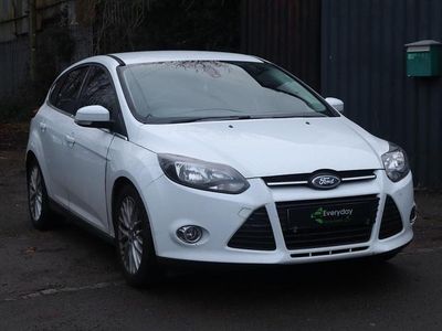 White Used 2012 Ford Focus Zetec Hatchback | £999