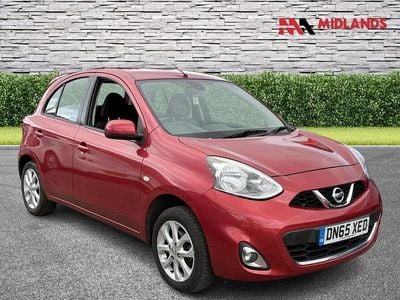 Used Nissan Micra Acenta 2015 Red Hatchback