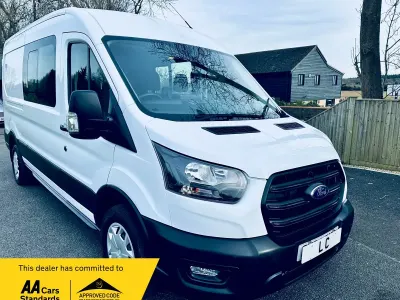 Used Ford Transit Trend 130 HP (95 kW) 2024 White Van
