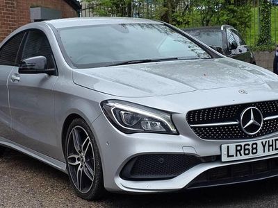 Used Mercedes CLA220 AMG line 177 HP (130 kW) 2018 Silver Sedan