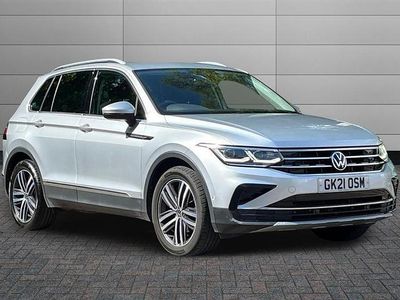 Używany VW Tiguan Elegance 150 KM (110 kW) 2021 Srebrny SUV