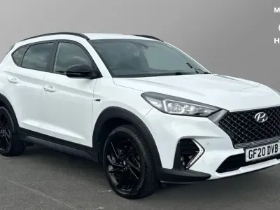 Used Hyundai Tucson N Line 177 HP (130 kW) 2020 White SUV