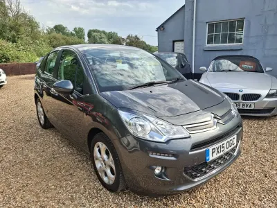 Used Citroën C3 Exclusive 100 HP (73 kW) 2015 Grey Hatchback