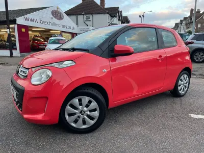 Used Citroën C1 Feel 68 HP (50 kW) 2014 Orange Hatchback