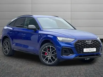 Used Audi Q5 Sportback Comfort 261 HP (191 kW) 2023 Ultra blue SUV