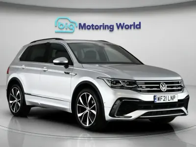 Used VW Tiguan R-line 150 HP (110 kW) 2021 Silver SUV