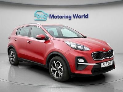 Used Kia Sportage 136 HP (100 kW) 2021 Red SUV