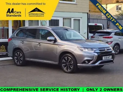 Used Mitsubishi Outlander 200 HP (147 kW) 2018 Grey SUV