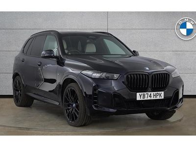 Used BMW X5 M Sport 489 HP (359 kW) 2024 Carbon black SUV