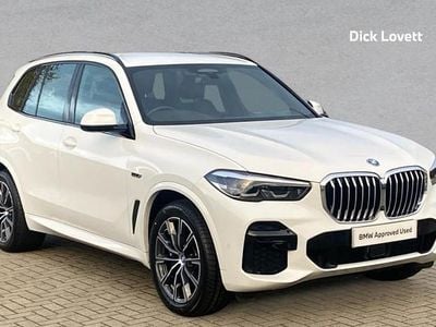 White Used 2021 BMW X5 M Sport SUV | £38,999 (Super price)