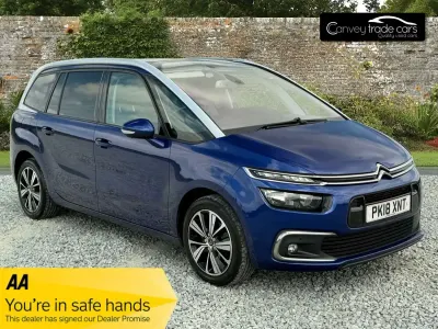 Used Citroën Grand C4 Picasso Flair 2018 Blue MPV