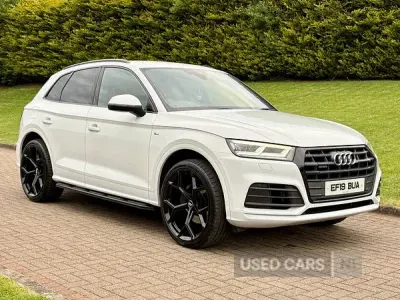 Used Audi Q5 S-Line 190 HP (139 kW) 2019 White SUV