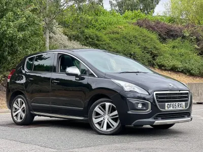 Used Peugeot 3008 Allure 120 HP (88 kW) 2015 Black Estate