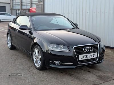 Black Used 2012 Audi A3 Cabriolet Sport Cabriolet | £4,295 (Expensive)