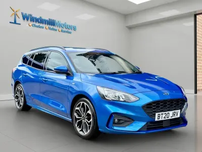 Used Ford Focus ST-Line X 125 HP (91 kW) 2020 Blue Estate