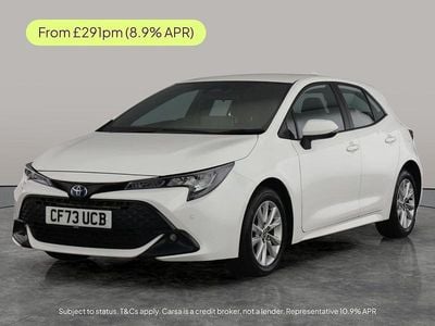 White Used 2023 Toyota Corolla Hatchback | £19,199 (Fair price)